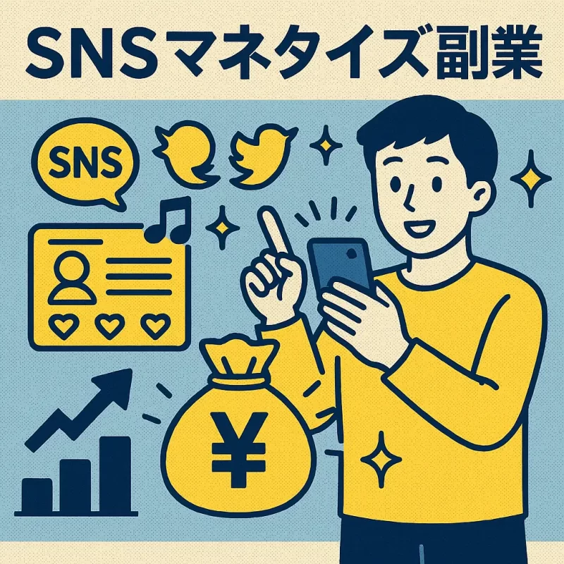 SNSで稼ぐ副業術|初心者でも月5万円を目指せるマネタイズ戦略